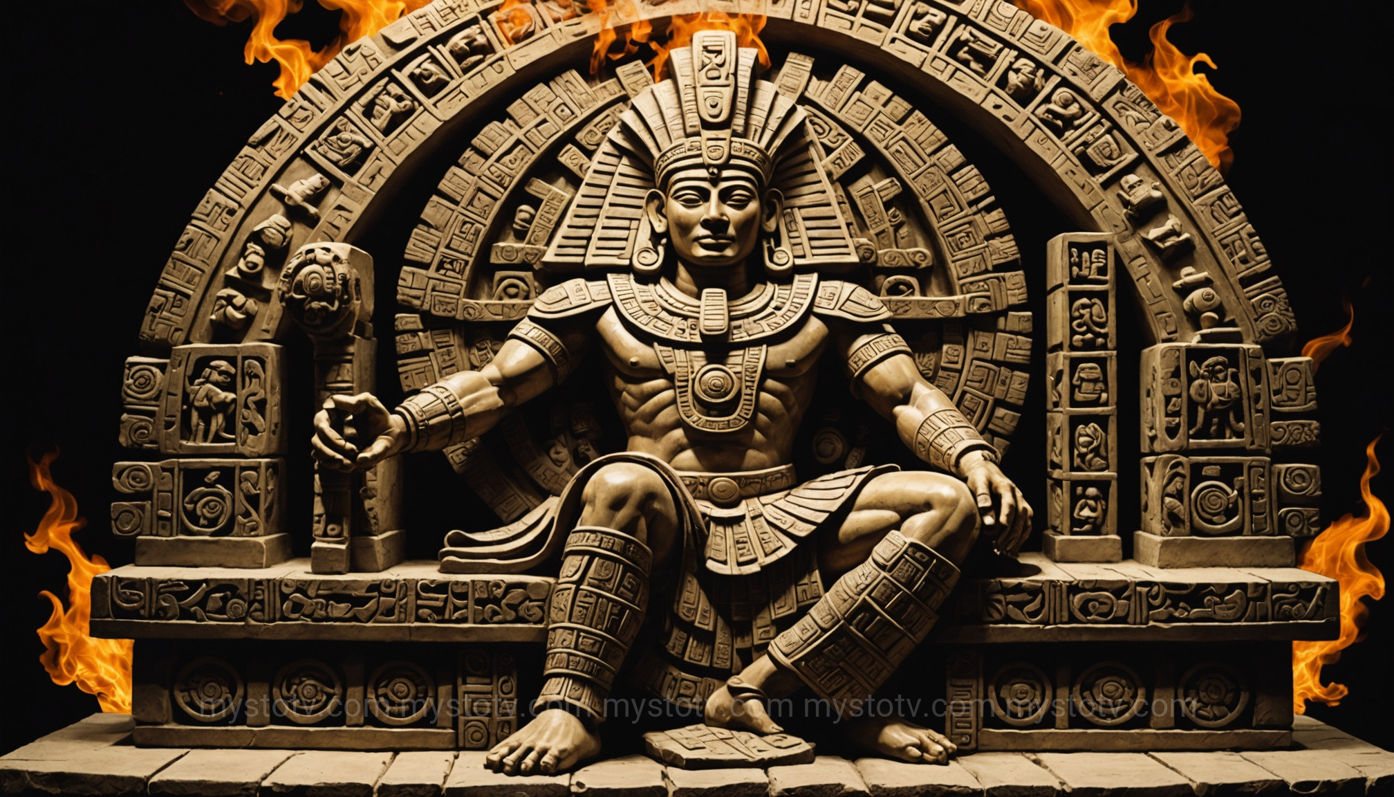 An analysis of the Mayan carving on Pacal\'s Sarcophagus Lid, which the ancient astronaut theory interprets as a depiction of space travel.