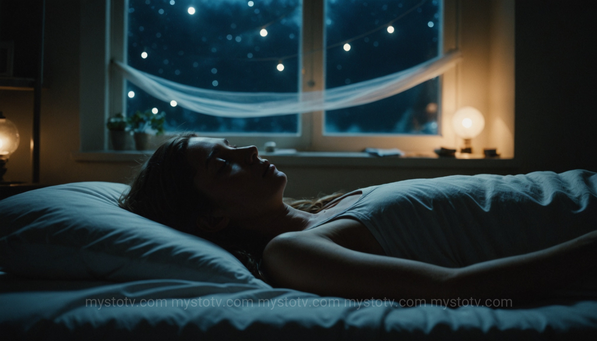 Astral projection, an ability from the psychic powers list, showing a spirit form leaving the physical body.