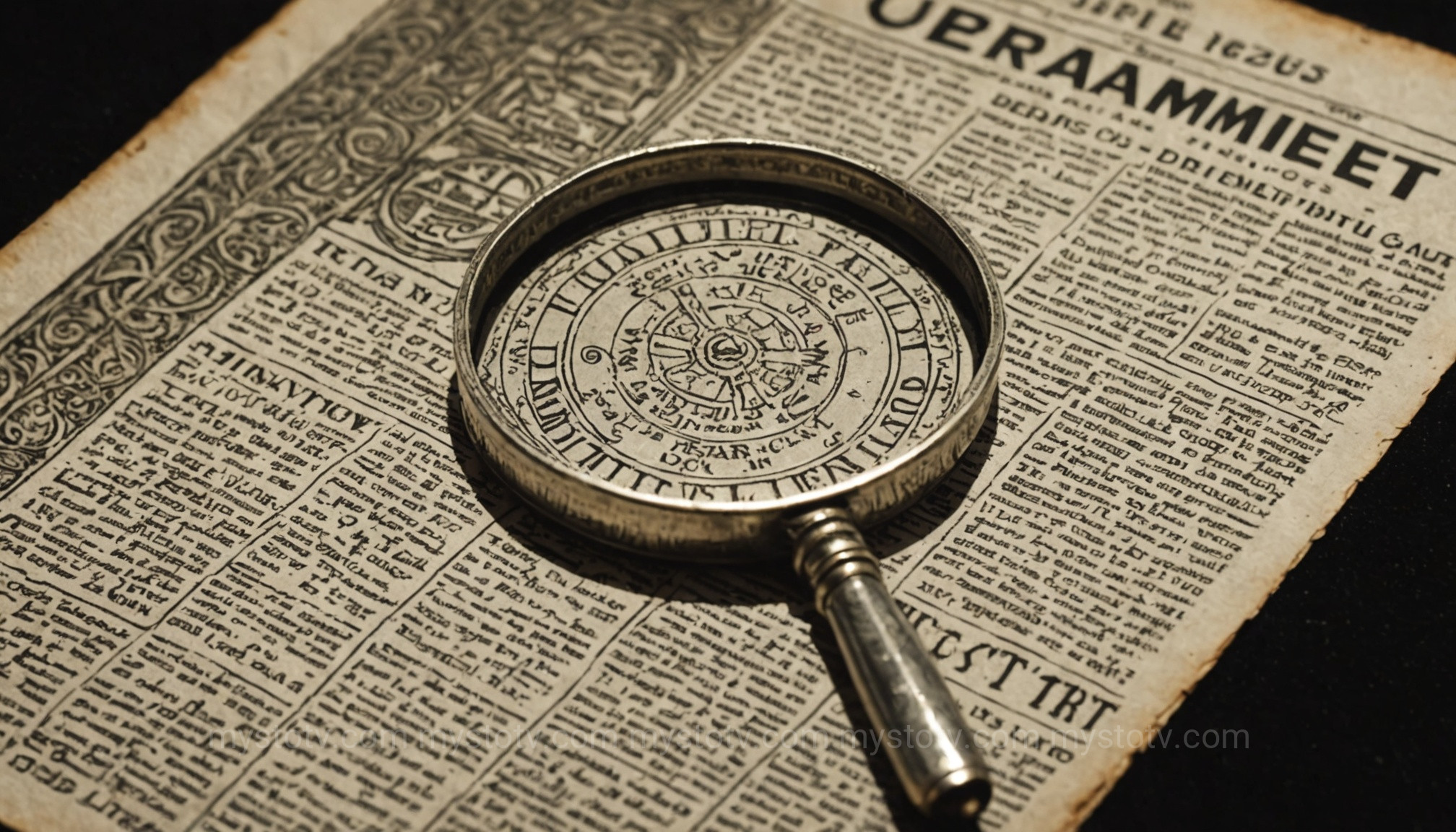 A detailed view of the inscription on the unrolled artifact from the Frankfurt silver amulet discovery, revealing ancient Latin text.